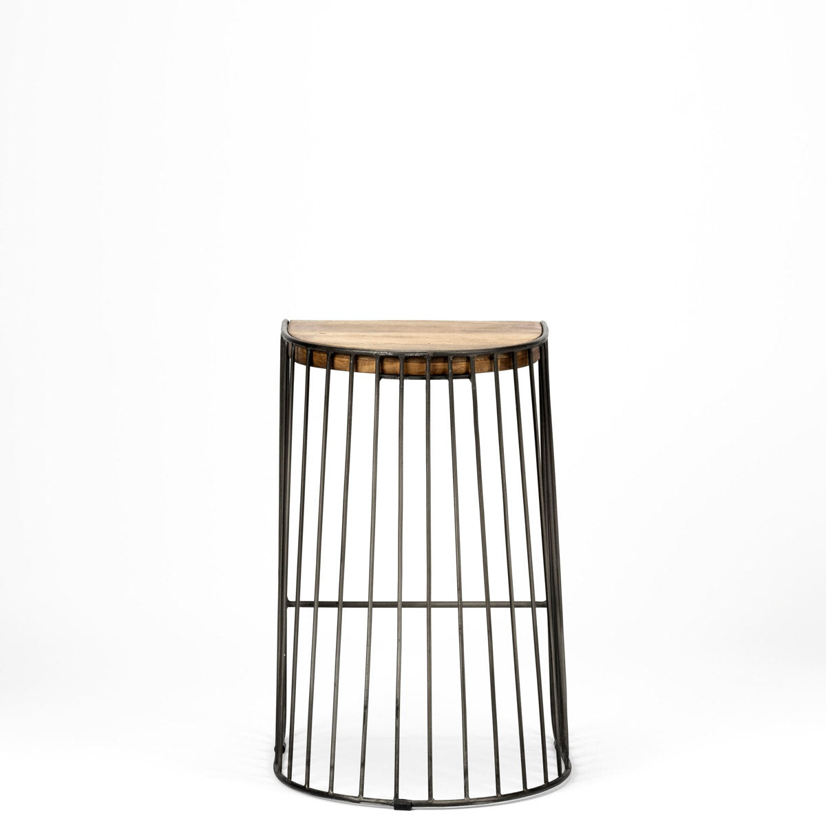 Mango wood stool additional gallery view