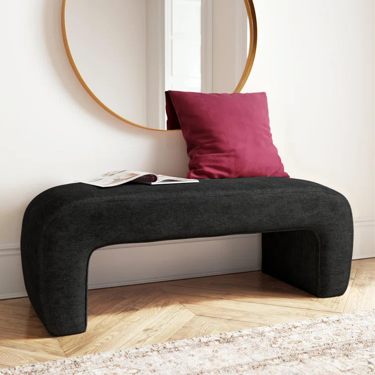 Furnishiaa Modern Velvet Upholstered Bench – Elegant & Comfortable
