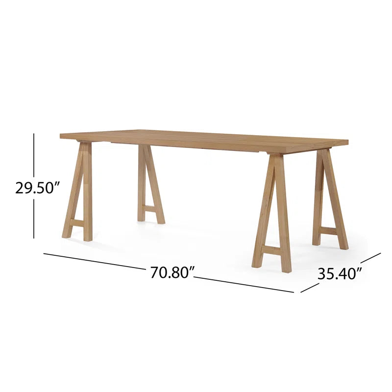Furnishiaa Modern Solid Sheesham Wood 5-Piece Dining Set