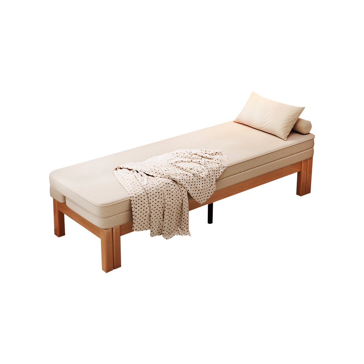 Sofa bed in expanded position