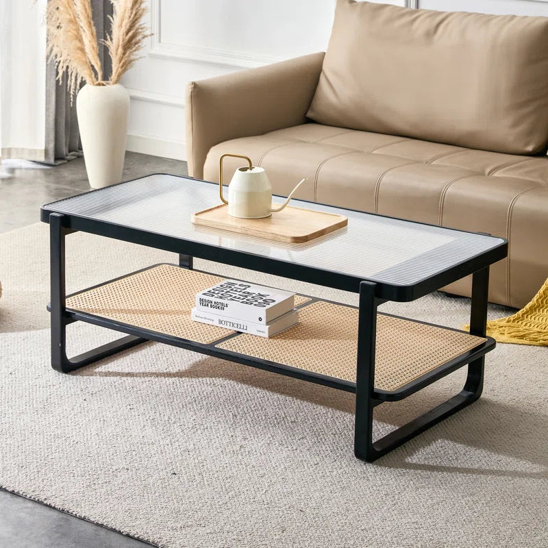 Furnishiaa Solid Sheesham Wood Square Coffee Table