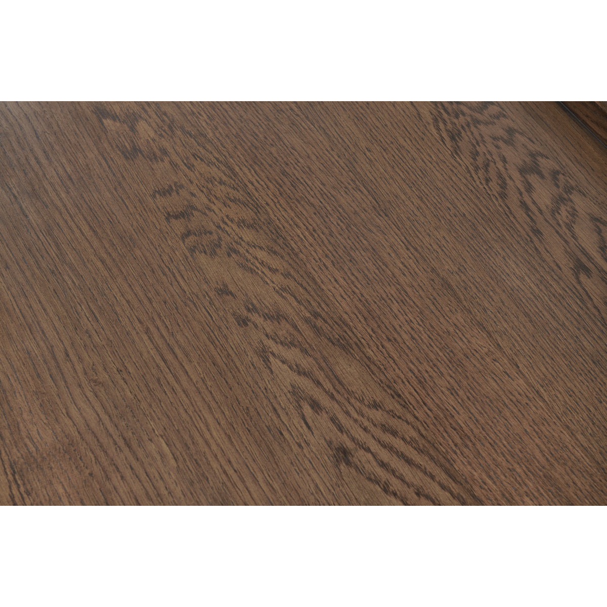 Furnishiaa rustic oak wood and metal coffee table with storage shelf – gallery view 8