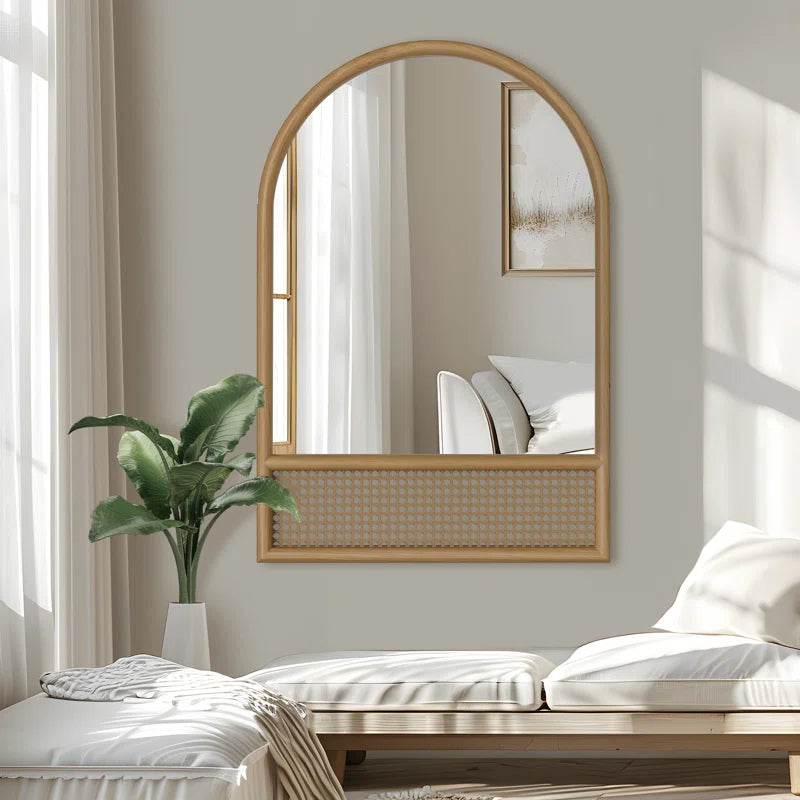 Furnishiaa Solid wood Mirror Frame – Elegant Design for Timeless Home Decor