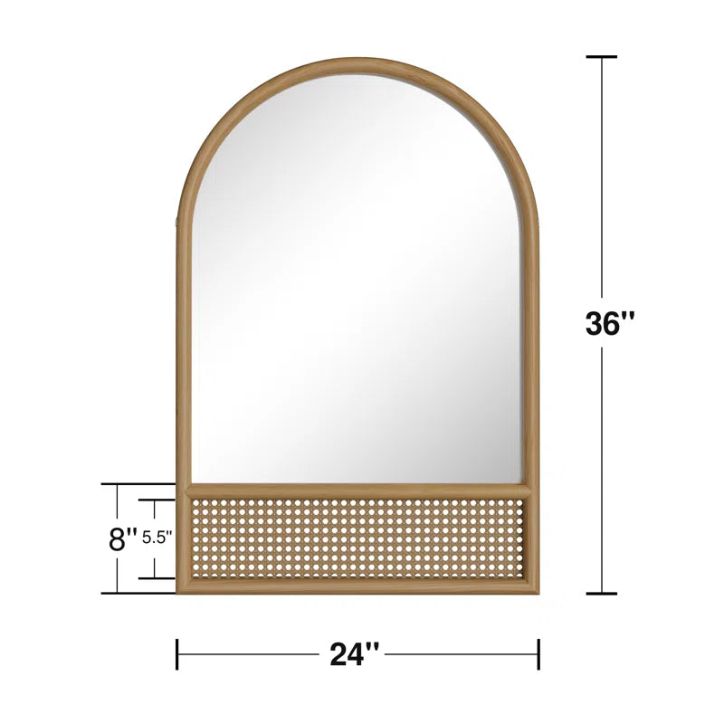 Furnishiaa Solid wood Mirror Frame – Elegant Design for Timeless Home Decor