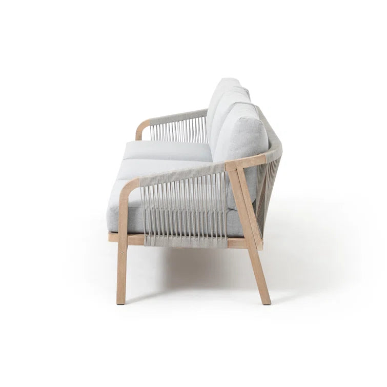 Furnishiaa Handcrafted Solid Sheesham Wood Sofa