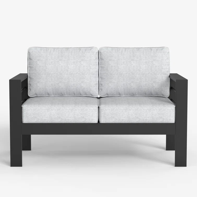 Furnishiaa 7-Seater Outdoor Iron Garden Sofa Set