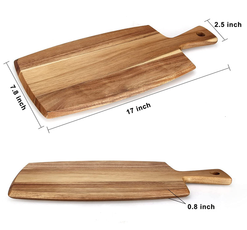 Solid Sheesham Wood Charcuterie Board For Kitchen