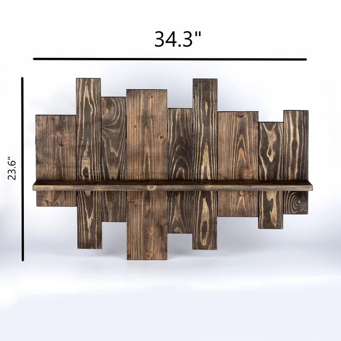Sheesham Solid Wood Calindas Spruce Floating Shelf