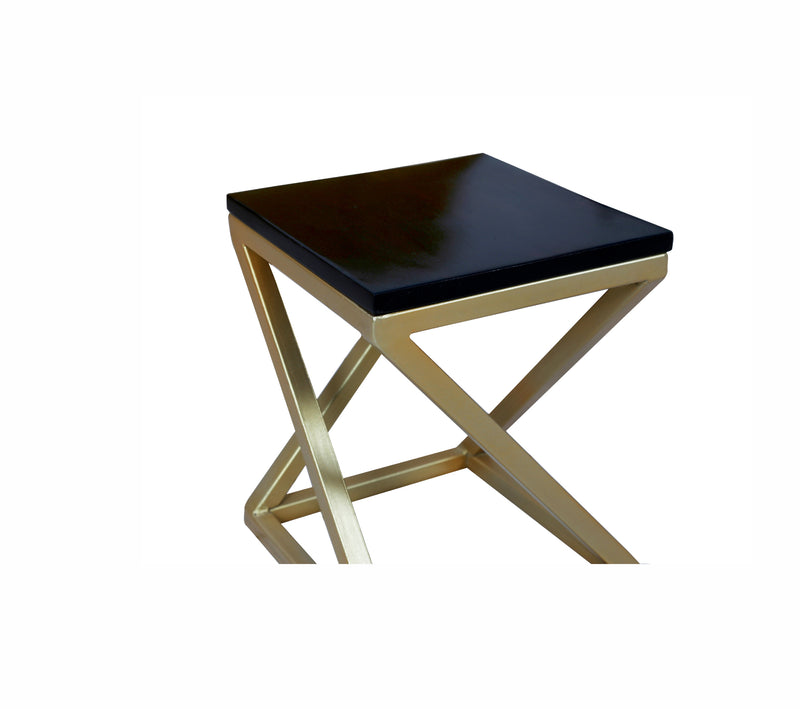 Iron & Solid Wood Unforgettable Design End Table
