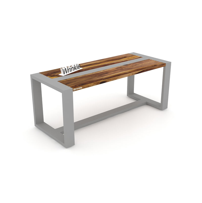Unique Wood & Metal Coffee Table for Living room