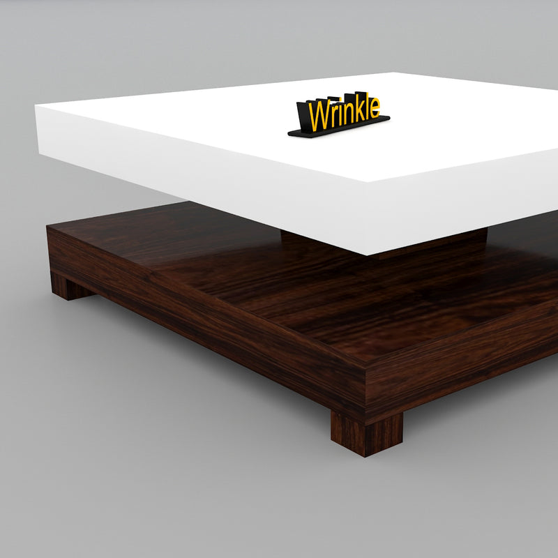 First Ever Wooden Coffee Table for Living room