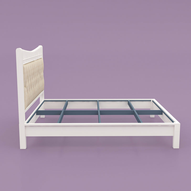 WoodCraft Simple Stylish Wooden Bed