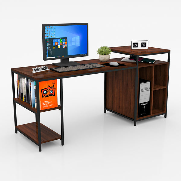 WoodHeaven Classic Wooden Office/Computer/Study Table