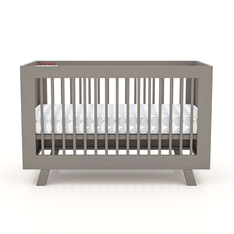 Baby Crib Or Cot With Cosy Mattress (Solid Sheesham Wood)