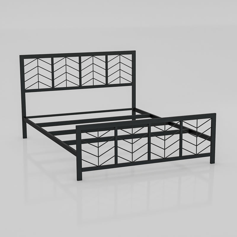 MetalCraft Minimalistic Iron Bed
