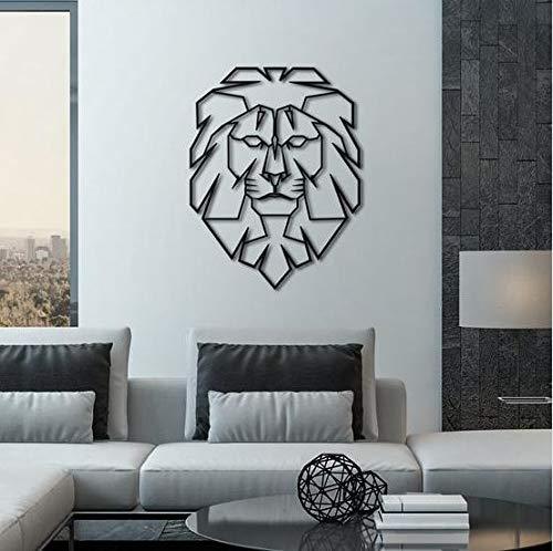 Iron Lion Wall Hanging & Mounted Sculpture Wall Art for Home Decor - Furnishiaa