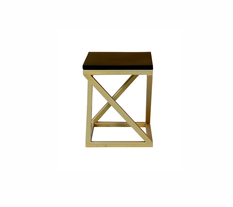 Iron & Solid Wood Unforgettable Design End Table