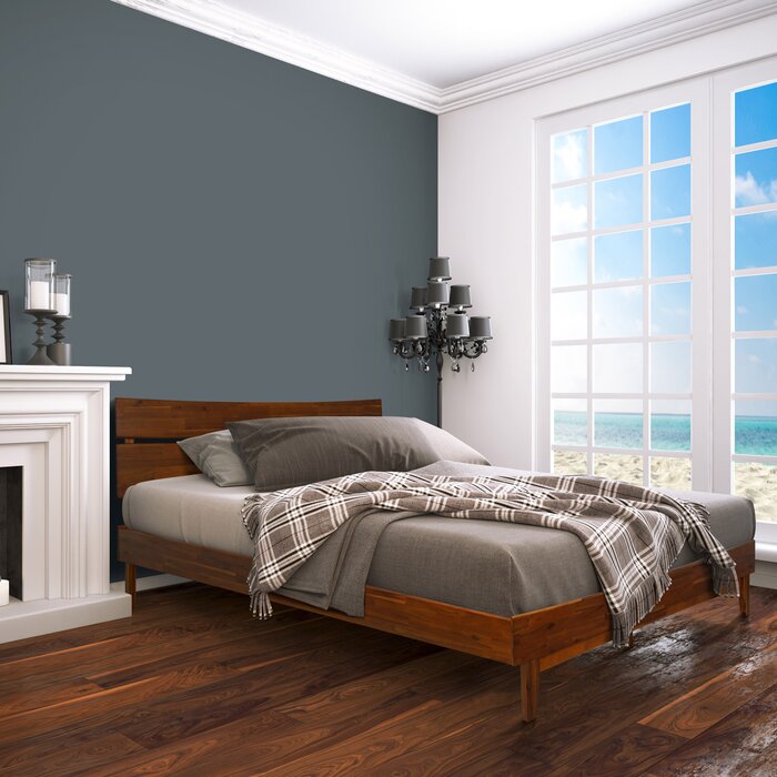 Solid Wood Bed for Bedroom and Kids Room