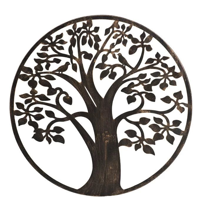Metal 1 Piece Tree Wall Hanging Wall Art for Home & Décor
