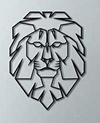 Iron Lion Wall Hanging & Mounted Sculpture Wall Art for Home Decor - Furnishiaa