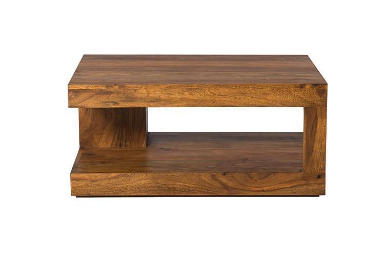 Solid Sheesham Wood Coffee Table for living room - Furnishiaa