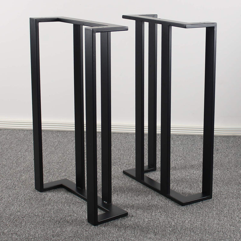 Metal Legs Iron Table Legs C Shaped Furniture Legs Set of 2 Computer and Study Desk