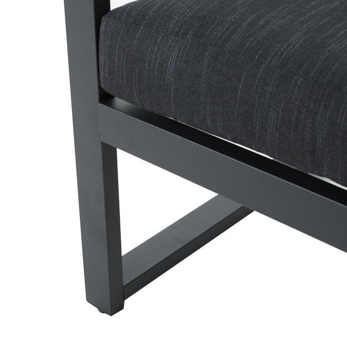 ModernMetal Minimal Sofa Set with Iron Frame