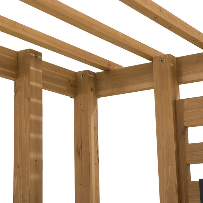 Solid Wood 10.5 fit X 10 fit Pergola Hanging Planters