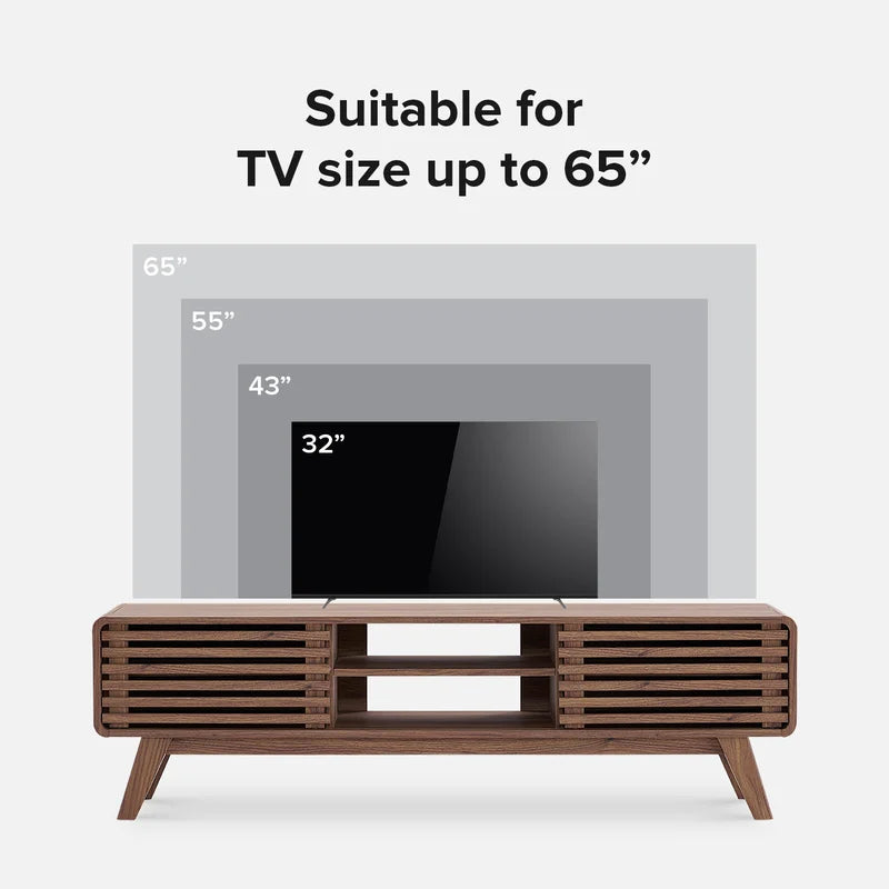Furnishiaa Solid Sheesham Wood TV Unit for Home