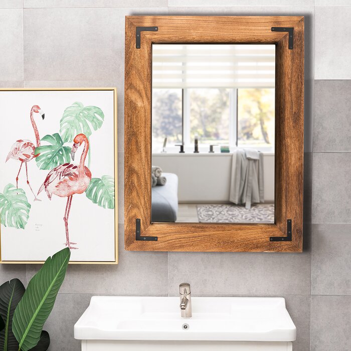 Expensive Solid Wood Mirror Frame for Room Decorations Bedroom & Home
