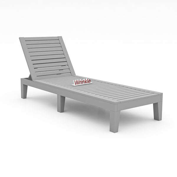 Grey Chaise Lounger Sofa For Resorts and Hotels
