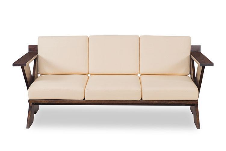 Wrinkle Sofa set Made With Solid Wood For Home & Office