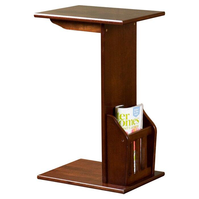 C shape Night Stand End Beside Table for living and home - Furnishiaa