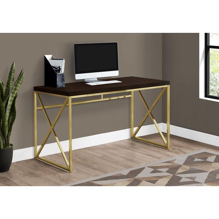 Solid wood Study table Writing desk for home office - Furnishiaa